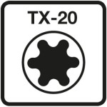 tekening torx 20