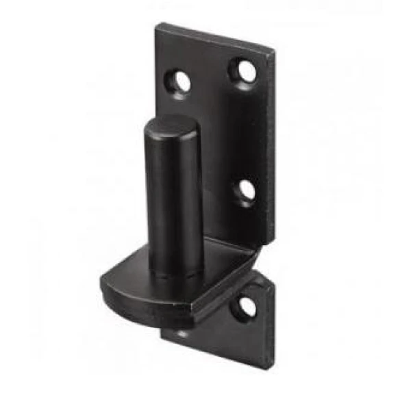 Vasttox Plaatduim zwart Ø16